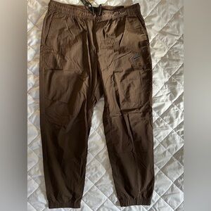 Nike Tech Woven Tapered Pants Brown FZ0758-237 Mens XL